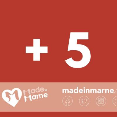 Bienvenue aux 5 nouveaux produits Made in Marne !